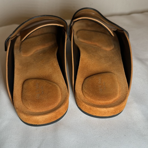 Ansley Leather slides - Picture 7 of 8